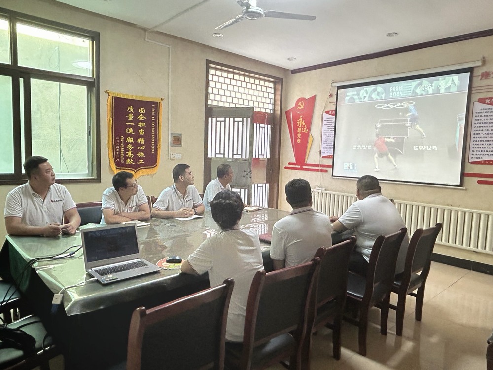 陕煤建设韩城分公司土建第四项目部：与奥运同行 共舞健康旋律