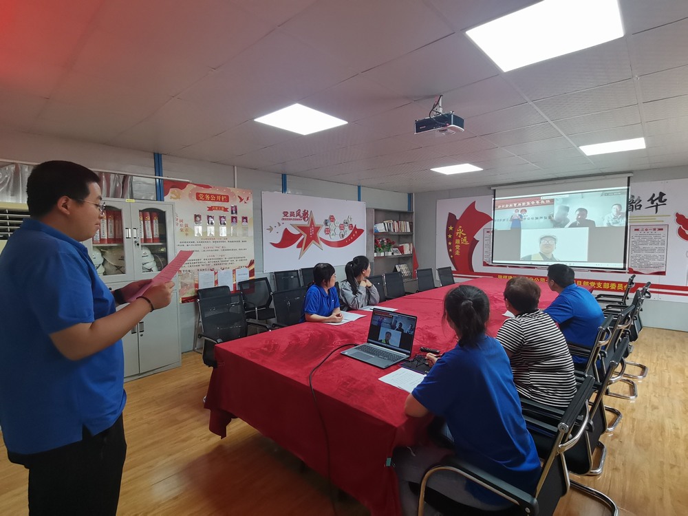 陕煤建设韩城分公司土建九项目部：看，建筑人的别样“七夕”