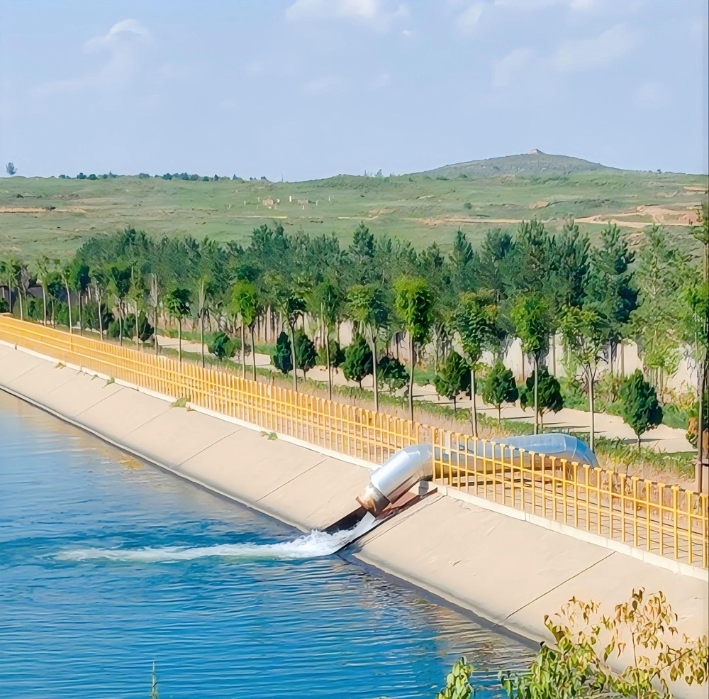 陕煤建设路桥分公司神木中水综合利用项目顺利通过全线带水试运行