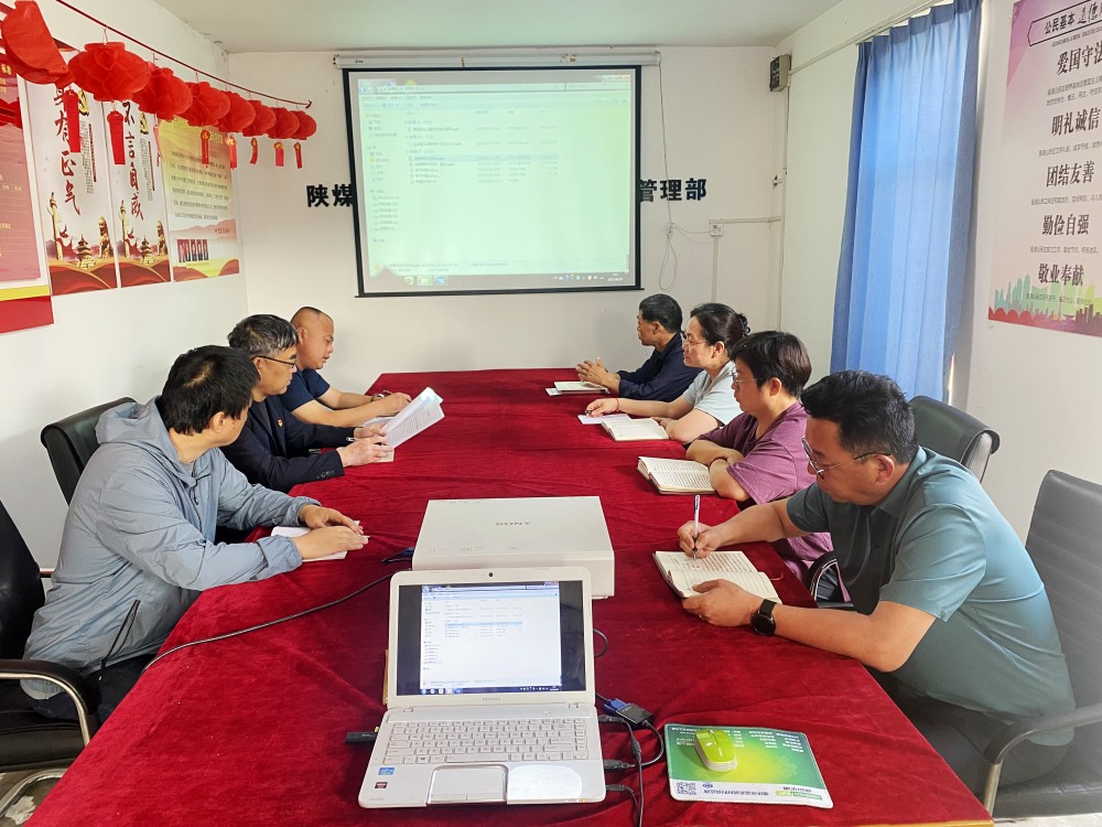 陕煤建设渭南分公司物资设备管理部为质量把好关 为安全护好航