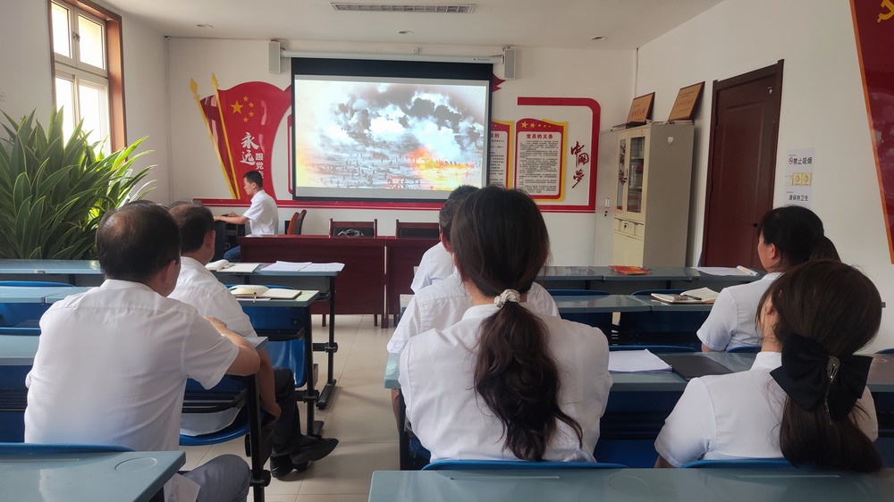 陕煤建设铜煤公司各基层党支部开展“勿忘国耻 铭记九一八”系列教育活动