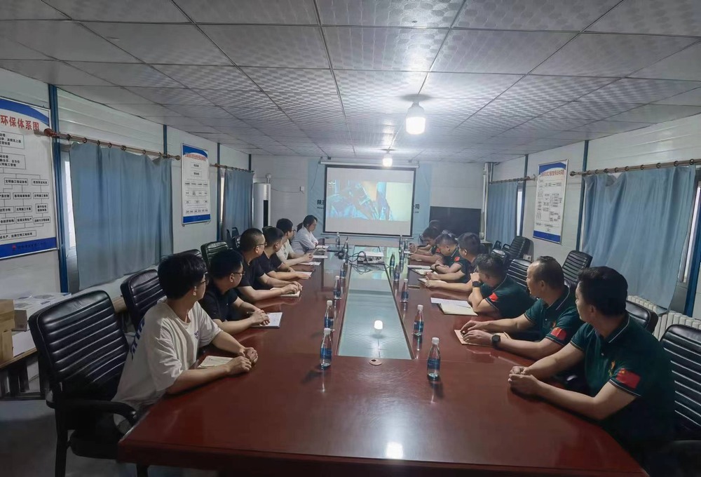 陕煤建设矿建二公司:开展国防教育 筑牢安全防线