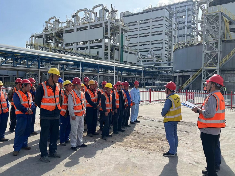 陕煤建设天工公司土建第五项目部：国庆安全“不打烊”  打响“百安”攻坚战