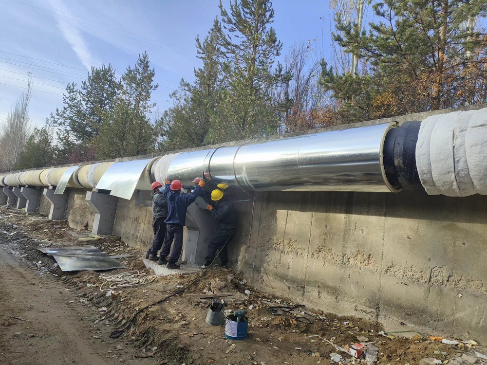 陕煤建设路桥分公司神木中水综合利用项目多力合围，铸就项目建设好口碑