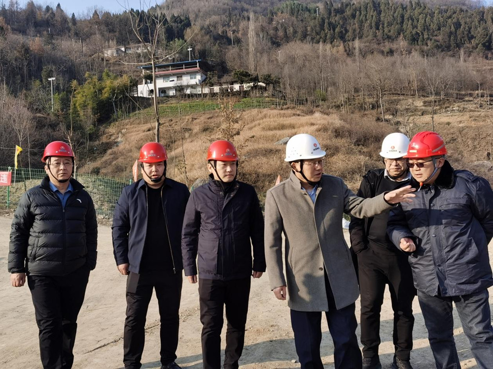 刘保江深入汉中、韩城项目检查指导工作
