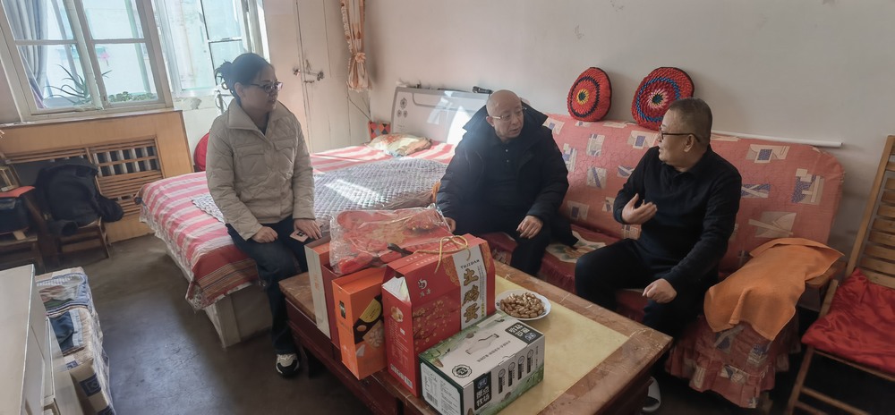 陕煤建设天工公司：辞旧迎新送温暖，殷殷关怀暖人心