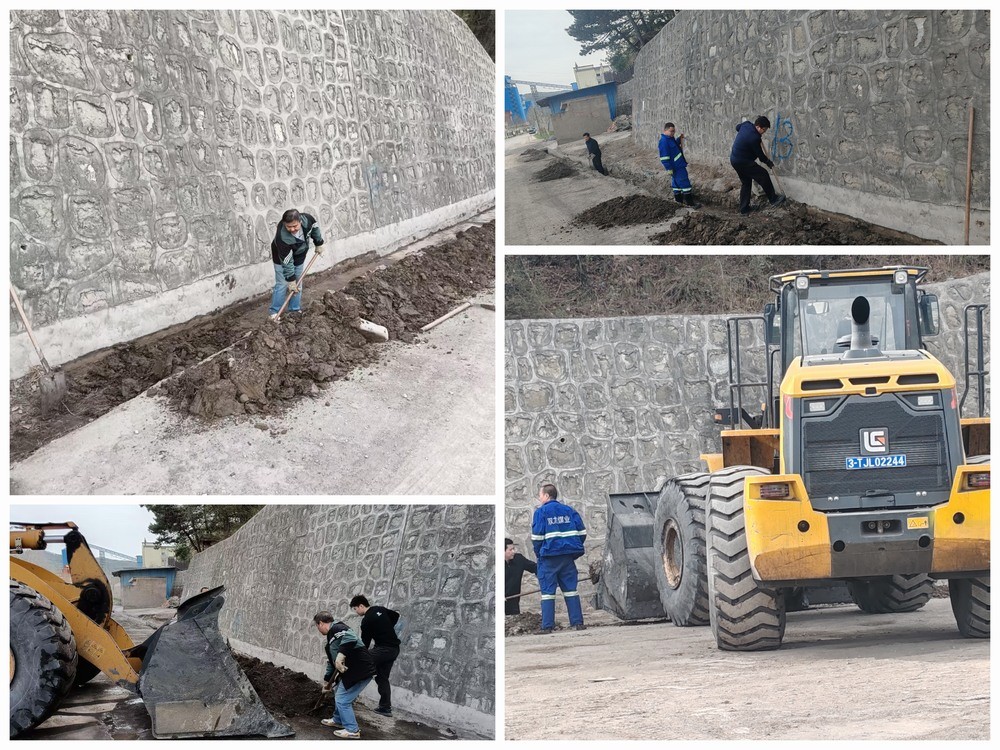 陕煤建设天工公司机电安装项目党支部：党建引领聚合力，义务劳动展风采