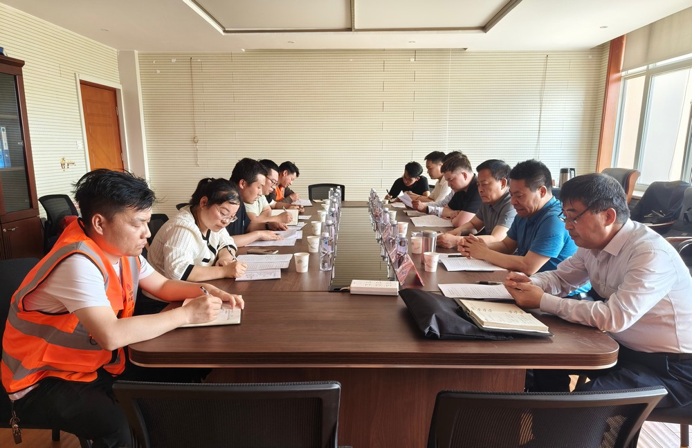 陕煤建设领导班子深入基层开展互查互检工作