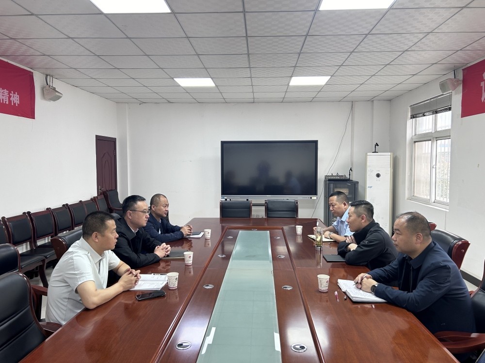 陕煤建设汉中分公司赴陕西赛科瑞斯生态建材股份有限公司座谈交流