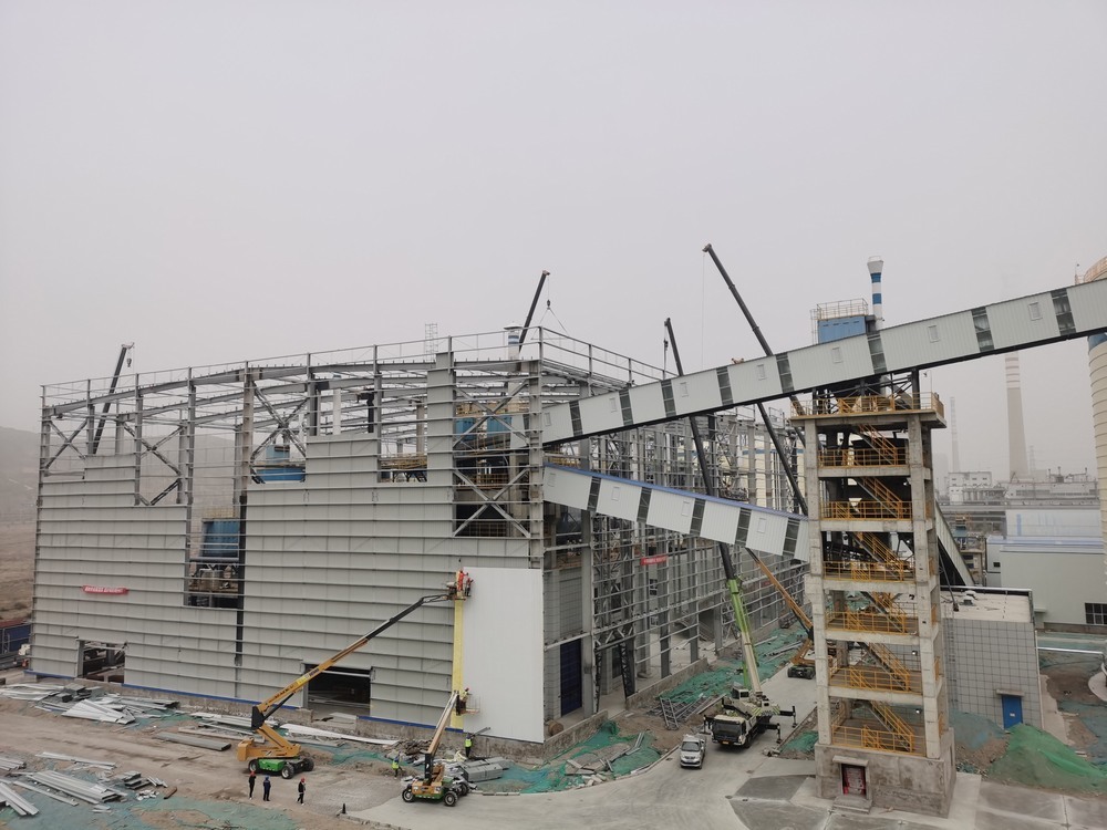 陕煤建设天工公司二十五项目部：主车间建设按下 “加速键”