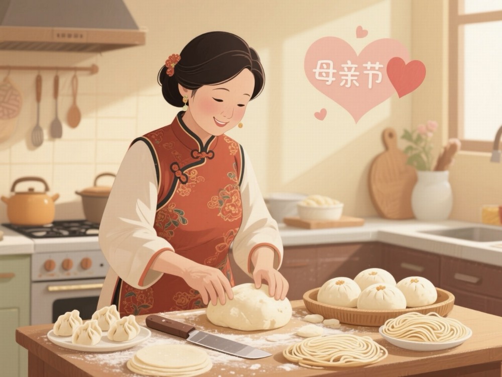 岁月织就的母爱长卷