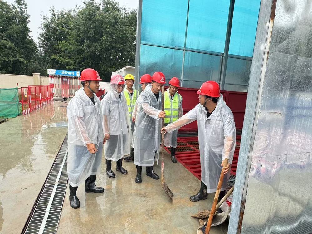 陕煤建设天工公司土建第二十七项目部：“汛”速行动，严守雨季安全线