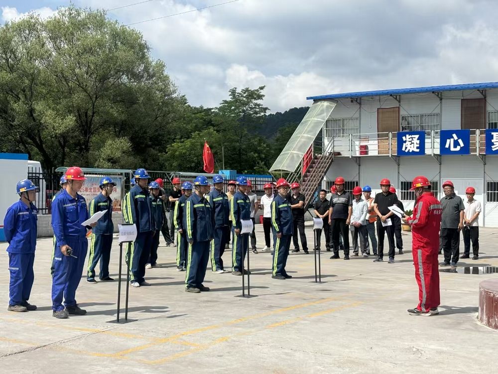 陕煤建设机电安装公司:多项目部联动演练 筑牢安全生产“生命线”?