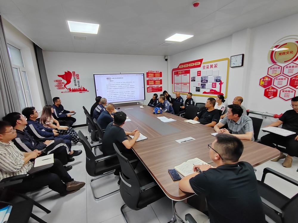 陕煤建设洗选煤运营公司红柳林洗煤厂项目部：高温淬炼初心 坚守筑牢防线