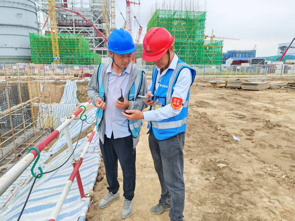 陕煤建设韩城分公司土建十六项目部：多举措筑牢安全防线，全力护航信阳电厂项目建设