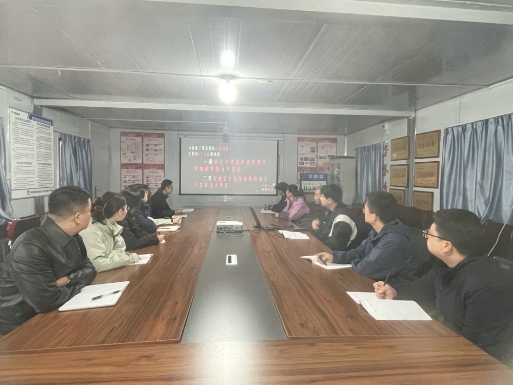 陕煤建设韩城分公司土建六项目部：以“演”筑防，以“查”除患，推进消防安全工作走深走实