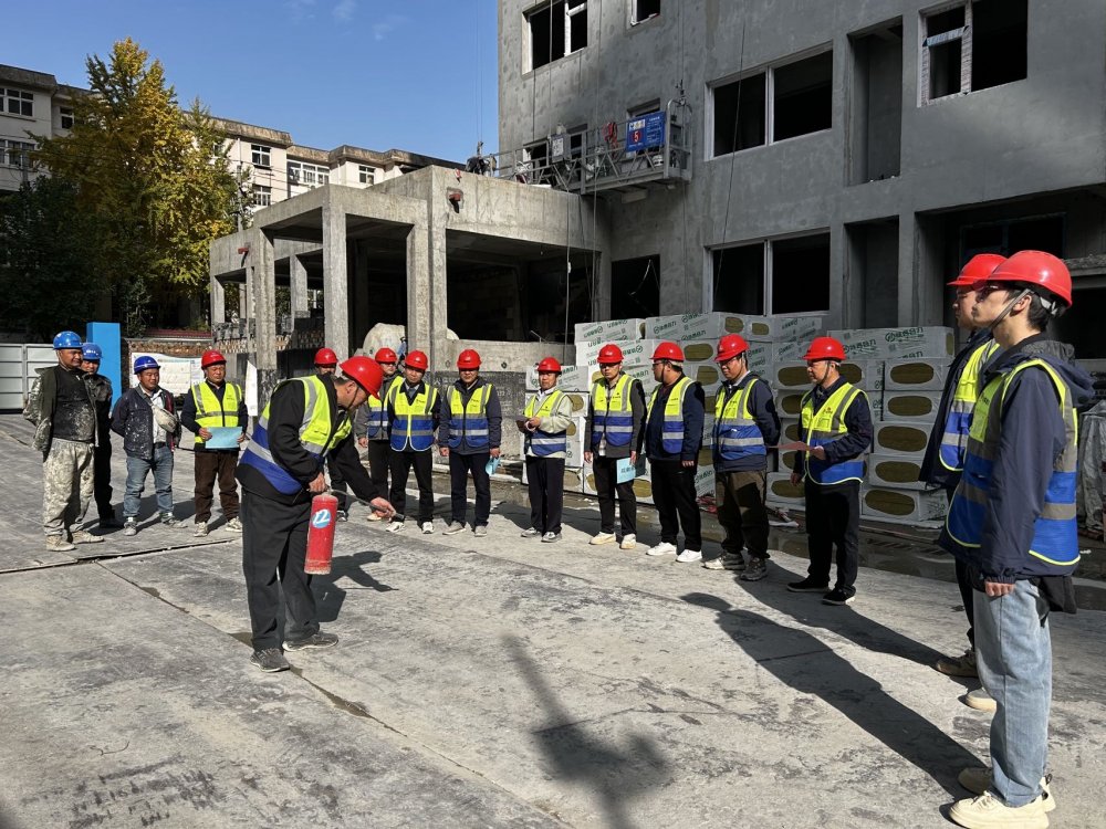 演练即实战！陕煤建设韩城分公司土建二项目部以“四字诀”锻造消防应急“铁军”