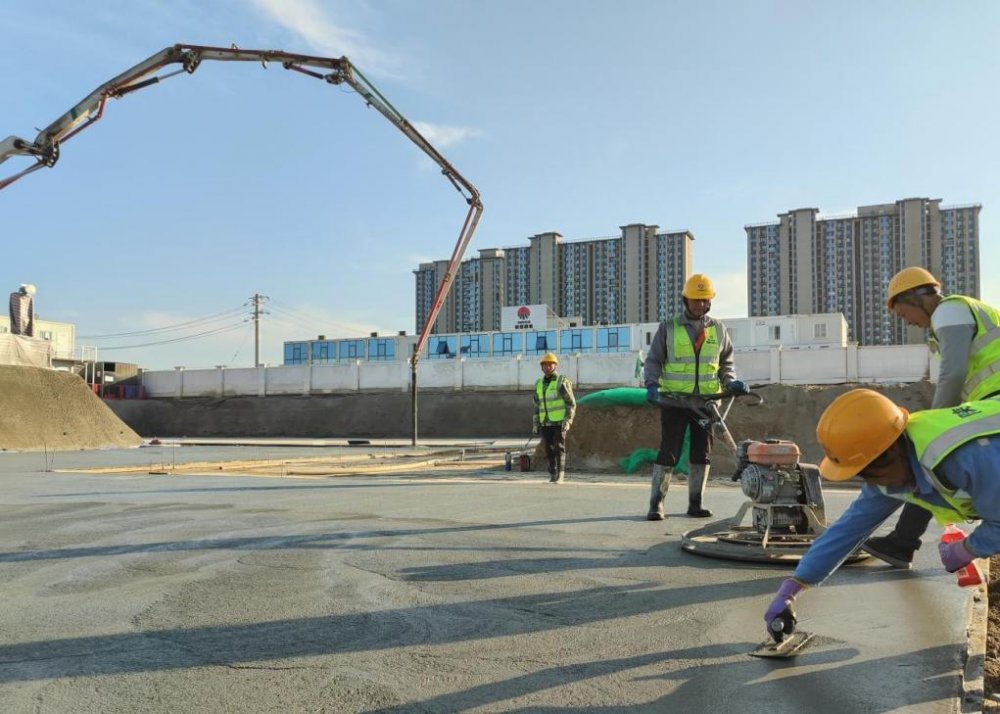 陕煤建设绿宇公司:战严寒 抢工期 保安全