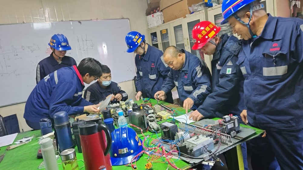 陕煤建设洗选煤运营公司红柳林洗煤厂项目部:三防攻坚不松懈 奋力护航保安全