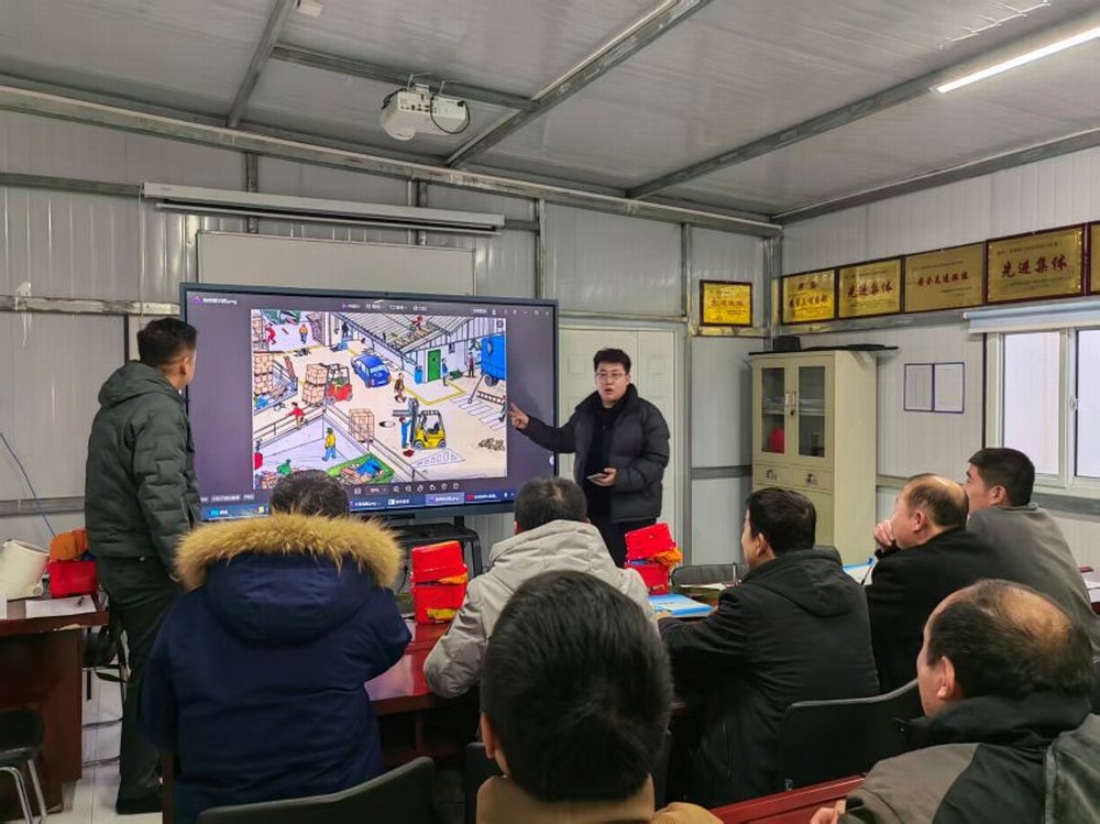 陕煤建设洗选煤运营公司第三项目部：节前筑防线 严管保平安